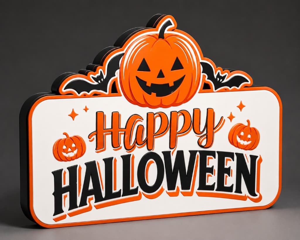 Dekoracja Wesołego Halloween